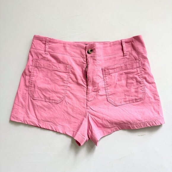 Anthropologie Pants - Anthropologie The Colette Shorts Maeve Pink  Magic Fabric Edition Womens Size 33